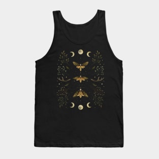 Death Head Moths Night Tank Top